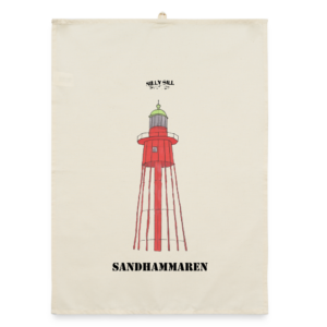 Sandhammarens fyr, köks handduk.