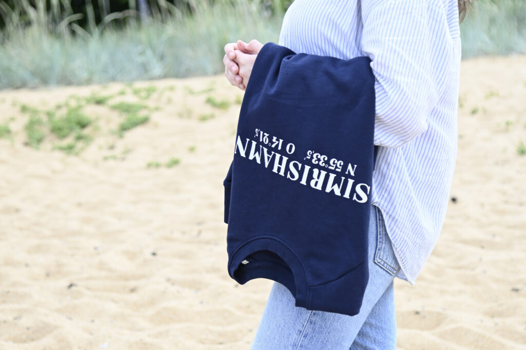 Simrishamn koordinat crew neck tröja!
