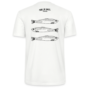 Dem tre Silly Sillarna – Tidlös t-shirt från Silly Sill i färgen vit