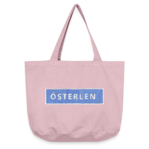 Österlen vägskylt shopper bag